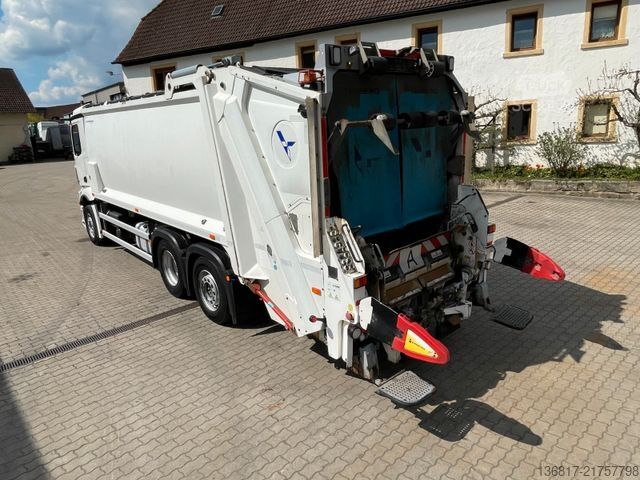 Müllwagen MERCEDES-BENZ Actros 5 2633 BLL MirrorCam TERBERG Olympus 25W