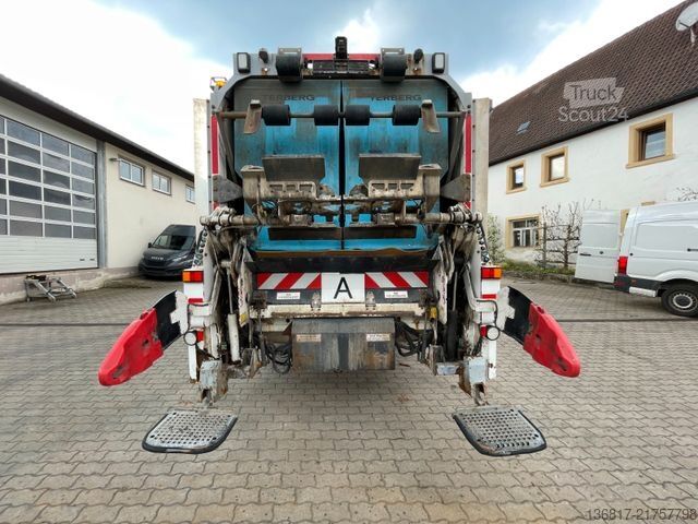 Müllwagen MERCEDES-BENZ Actros 5 2633 BLL MirrorCam TERBERG Olympus 25W