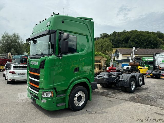 هيكل الشاحنة SCANIA S 500 Retarder Voll Luft Lift+Lenkachse