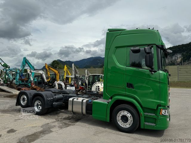 هيكل الشاحنة SCANIA S 500 Retarder Voll Luft Lift+Lenkachse