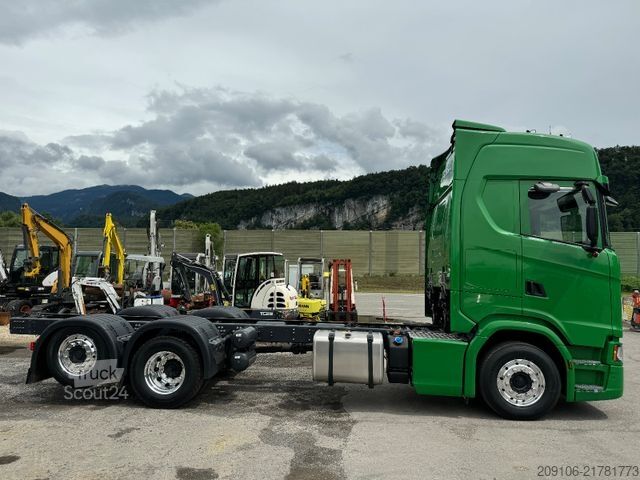 هيكل الشاحنة SCANIA S 500 Retarder Voll Luft Lift+Lenkachse