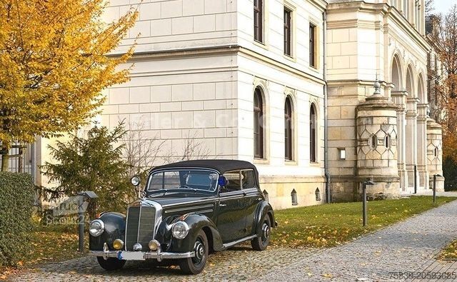 Skåpbil MERCEDES-BENZ 220 OTP, W 187, Offener Tourenwagen Polizei, 2 +