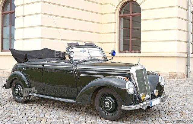 Furgon MERCEDES-BENZ 220 OTP, W 187, Offener Tourenwagen Polizei, 2 +