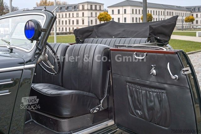 Furgon MERCEDES-BENZ 220 OTP, W 187, Offener Tourenwagen Polizei, 2 +