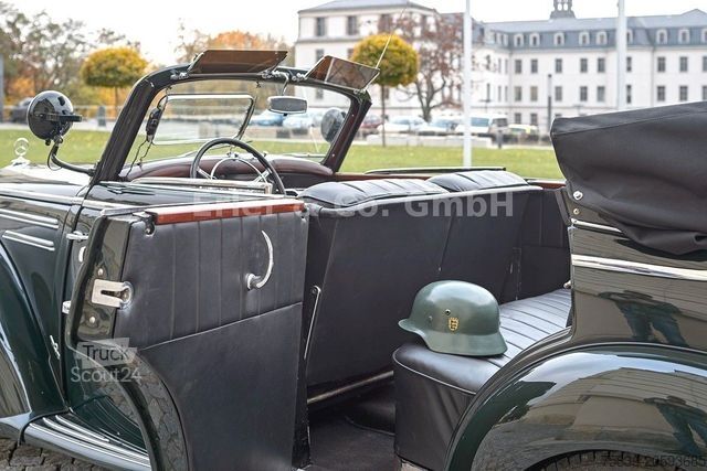 Furgon MERCEDES-BENZ 220 OTP, W 187, Offener Tourenwagen Polizei, 2 +