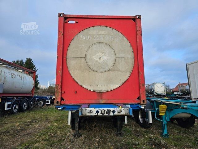 Naczepa z wymienną zabudową SCHMITZ CARGOBULL Tankchassis mit Tankcontainer, 375.678 Km