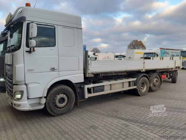 Kamion z zamenljivo nadgradnjo DAF XF 510 BDF, ZF Intarder, Liftachse