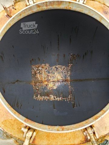 Semiremorcă cisternă VAN HOOL Tankchassis + Tankcontainer