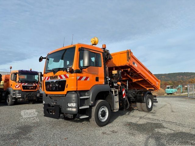 Altro MAN TGS 18.320 4x4 *Atlas Funk Kran*Winterdienst