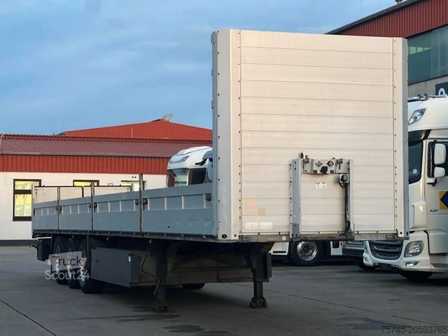 Odprta polprikolica SCHMITZ CARGOBULL S01 * PR. * 2X PALETTENKASTEN *