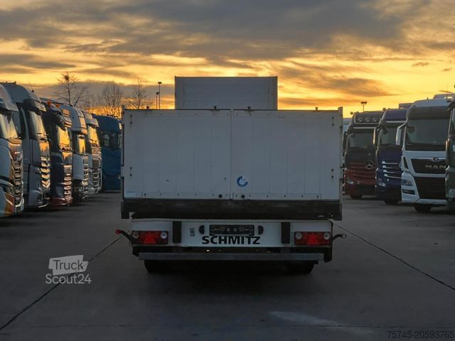 Naczepa otwarta SCHMITZ CARGOBULL S01 * PR. * 2X PALETTENKASTEN *