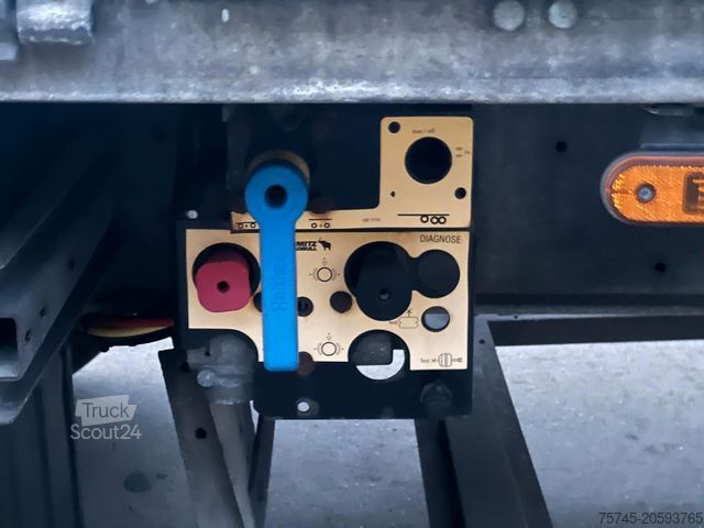 Odprta polprikolica SCHMITZ CARGOBULL S01 * PR. * 2X PALETTENKASTEN *