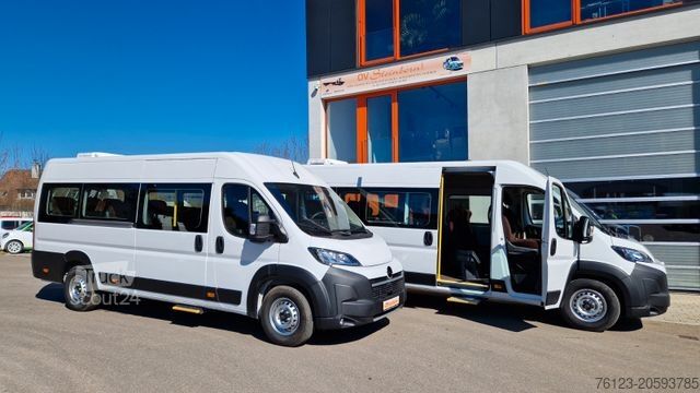 Kleinbus 2 x Opel Movano, 3 x Fiat Ducato 18 Sitzer Jumpe