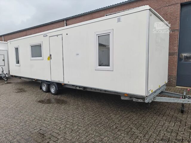 Büro-/Wohncontainer Scanvogn 6 persoons - 900cm woon-unit zeer compleet!