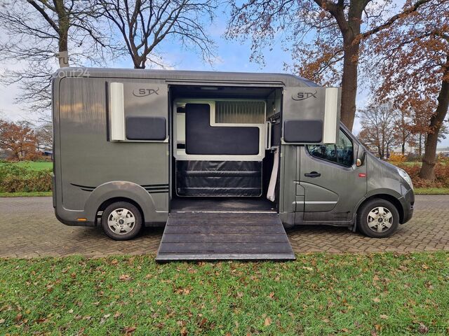 Pferdetransport Renault Master Occasion paardenwagen automaat hengsten ...