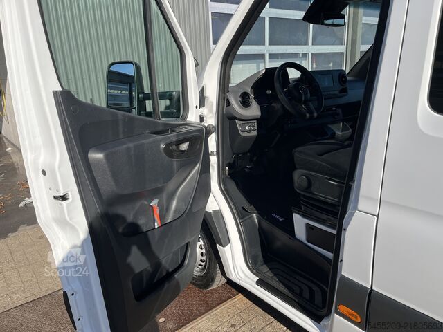 Camión plataforma con grúa Mercedes-Benz Sprinter 514 CDI 366 Hiab Laadkraan 018T Trekha...