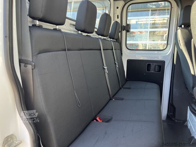 Camión plataforma con grúa Mercedes-Benz Sprinter 514 CDI 366 Hiab Laadkraan 018T Trekha...