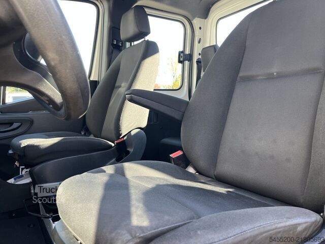 Camión plataforma con grúa Mercedes-Benz Sprinter 514 CDI 366 Hiab Laadkraan 018T Trekha...