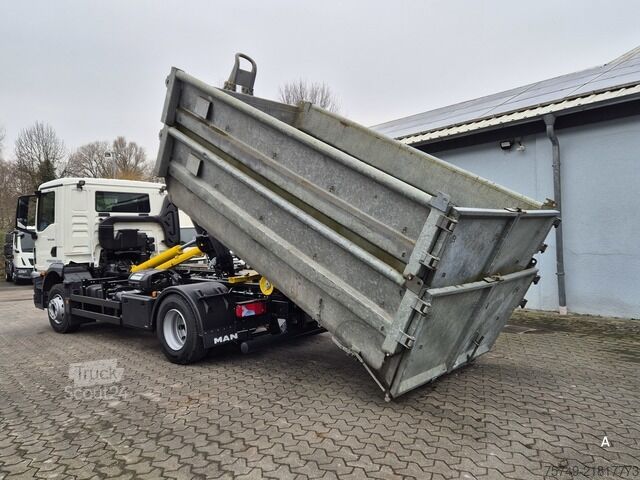 Lastväxlarsläp ungesetzt Abrollcontainer verzinkt, stapelbar, 1570mm 4.0m