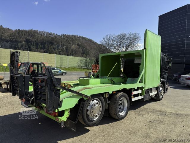 Vehicul de tractare SCANIA P420LB Maschienentrasport 6x2 Lift+Lenkachse Eu5