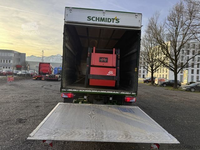 Camion plateau avec bâche MAN TGS 18.400 Pritsche+Plane+LBW Voll Luft Retarde