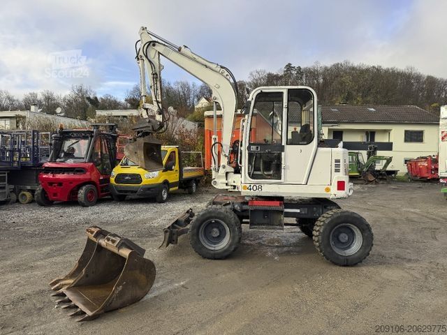 Mini ekskavatör PEL-JOB 256 Mobilbagger 3xSchaufeln 5190 kg