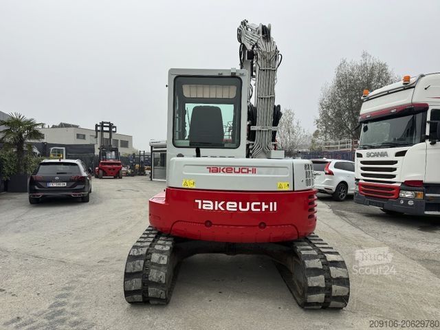 Mini ekskavatör TAKEUCHI TB 180 FR Powertilt 4xSchaufeln