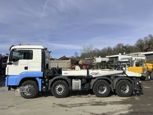 Speciale doeleinden vrachtwagen MAN TGS 35.440 Silo+Kipper*Kompressor Retarder