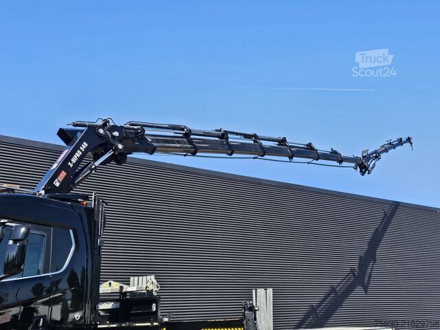 Camion-grue Scania S520 V8 8X2*6 / HIAB 55 tm + JIB / GS MEPPEL AA...