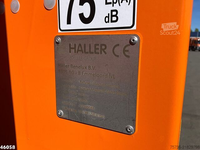 Vuilniswagen DAF FAG XD 340 Euro 6 Geesink 20m³ Welvaarts weighi...