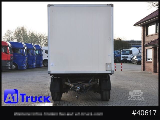 Dobozos pótkocsi KRONE Koffer ISO, stakr isoliert ehemaliger Kühlkoffer, Aluboden