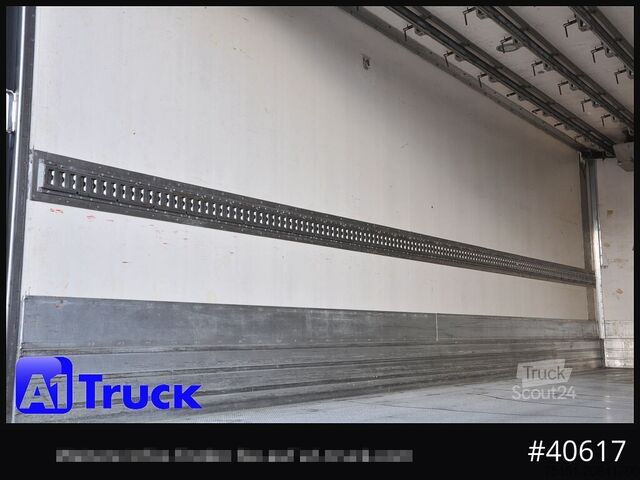 Dobozos pótkocsi KRONE Koffer ISO, stakr isoliert ehemaliger Kühlkoffer, Aluboden