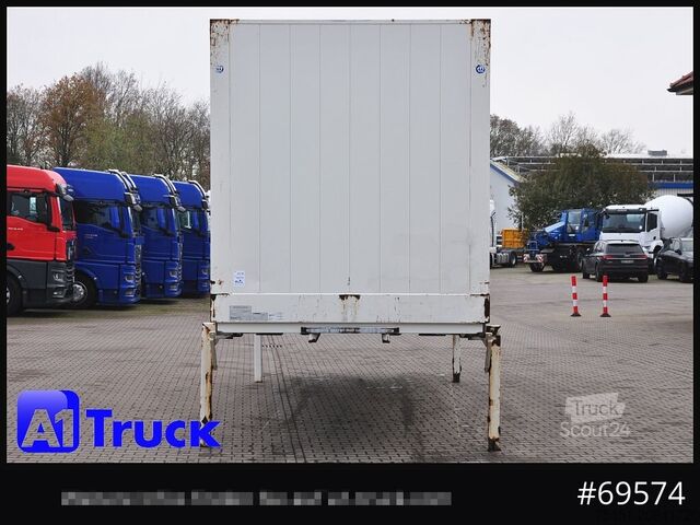 Carroçaria amovível com estrutura em caixa KRONE Wechselbrücke BDF 7,45 Koffer,  Textil 2750mm innen, 20 x vorhanden