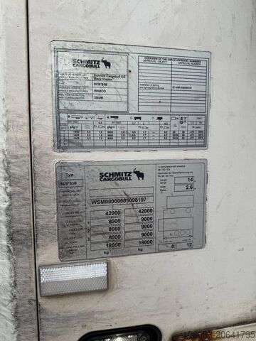 Kühl-/Tiefkühltransport SCHMITZ CARGOBULL 3-ASS KOELOPLEGGER