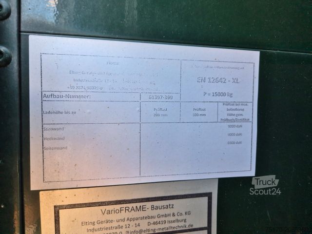 Ladbil med lad MAN TGS 26.420 6x2-4 LL Hiab 177K PRO 2 Stück