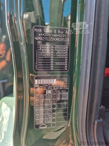 Lastbilmonteret kran MAN TGS 26.420 6x2-4 LL Hiab 177K PRO 2 Stück