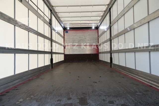 Platós teherautó ponyvával RENAULT DWide 18.320 Pritsche Plane Vollluft XL-Tank LBW