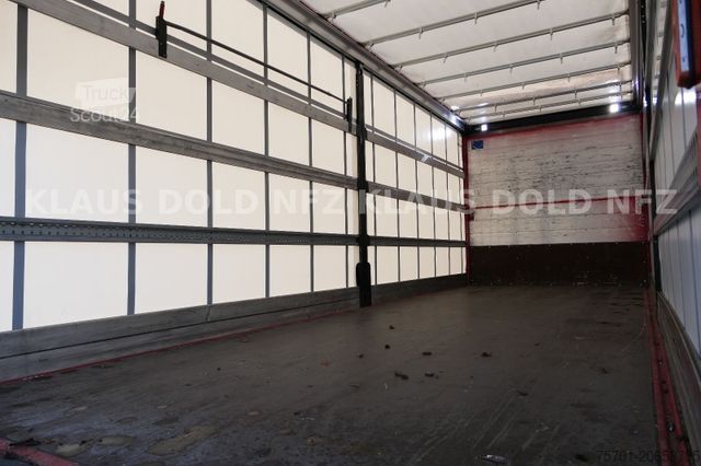 Platós teherautó ponyvával RENAULT DWide 18.320 Pritsche Plane Vollluft XL-Tank LBW