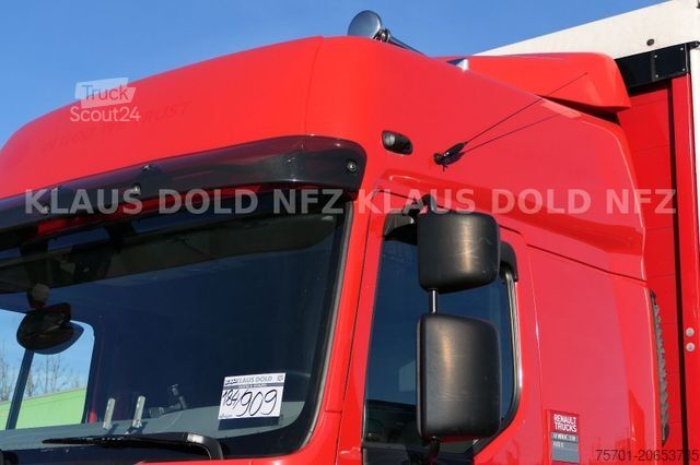 Platós teherautó ponyvával RENAULT DWide 18.320 Pritsche Plane Vollluft XL-Tank LBW