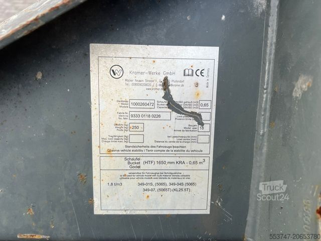 Колісний навантажувач KRAMER Kramer 5055e Elektro