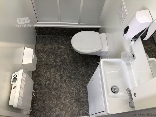 Prikolica za kopalnico in prho Rosemeier VE Dusch+WC Kombi Bad- und Duschanhänger