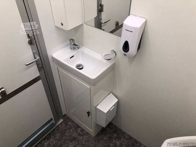 Prikolica za kopalnico in prho Rosemeier VE Dusch+WC Kombi Bad- und Duschanhänger