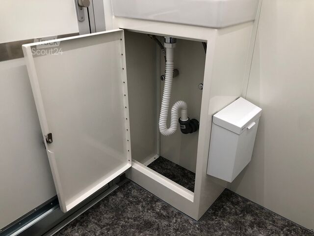 Prikolica za kopalnico in prho Rosemeier VE Dusch+WC Kombi Bad- und Duschanhänger
