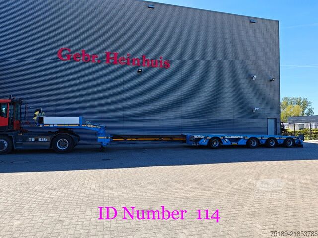 Puoliksi matalalataava Faymonville F-S44-1BBY 6.9 Meter Extand. 12 Tons Axles Radm...
