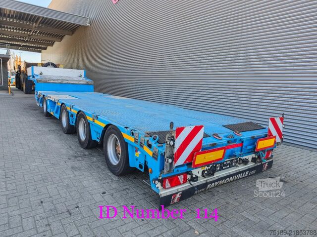 Puoliksi matalalataava Faymonville F-S44-1BBY 6.9 Meter Extand. 12 Tons Axles Radm...