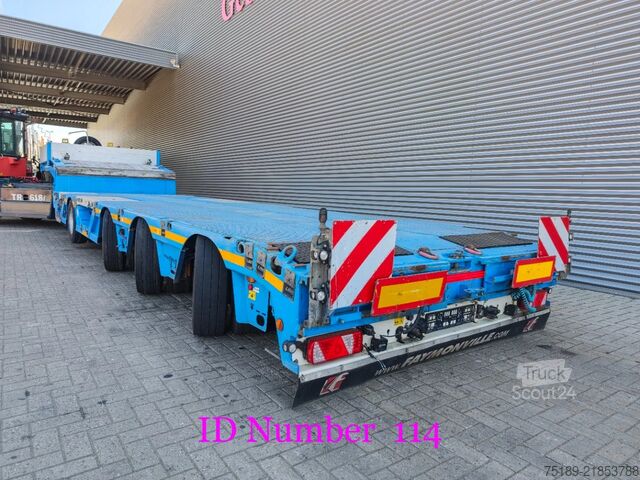 Pół-niskie obciążenie Faymonville F-S44-1BBY 6.9 Meter Extand. 12 Tons Axles Radm...