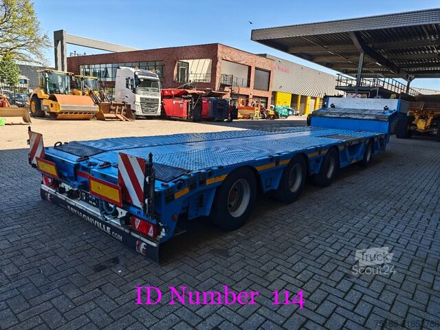Puoliksi matalalataava Faymonville F-S44-1BBY 6.9 Meter Extand. 12 Tons Axles Radm...