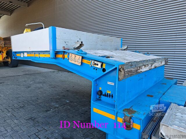 Semi-lavlaster Faymonville F-S44-1BBY 6.9 Meter Extand. 12 Tons Axles Radm...