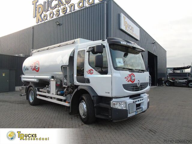 Camion-citerne Renault Premium 340DXI + 14.420 LITER + PUMP / METERS +...