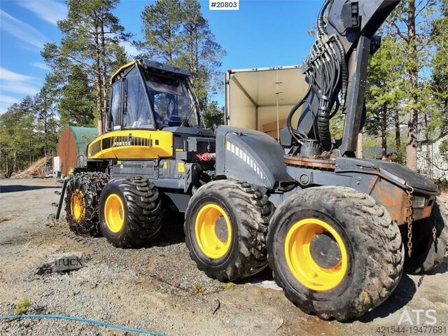 Харвестер Ponsse Ergo 8W harvester w/ H6 harvesting unit, tracks an
